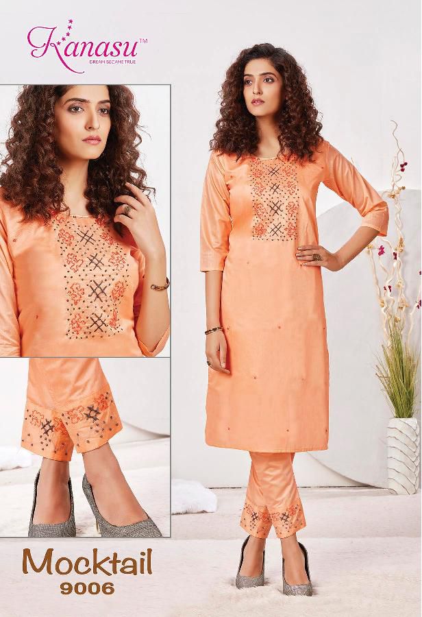 Mocktail By Kanasu Kurtis With Bottom Catalog
